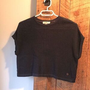 Massimo Dutti crop shirt 